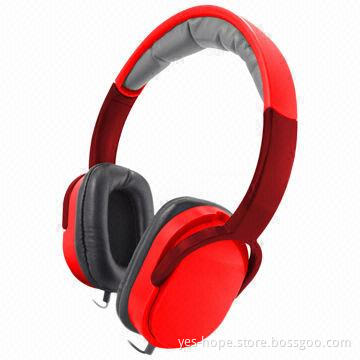 Stereo Over-ear Headphones, Best Price, Made in China, 20-20,000Hz Frequency Response